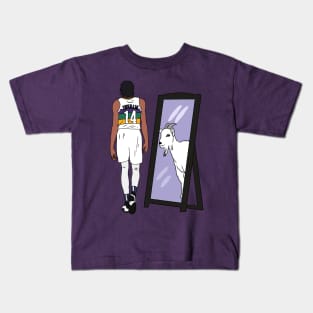 Brandon Ingram Mirror GOAT (New Orleans) Kids T-Shirt